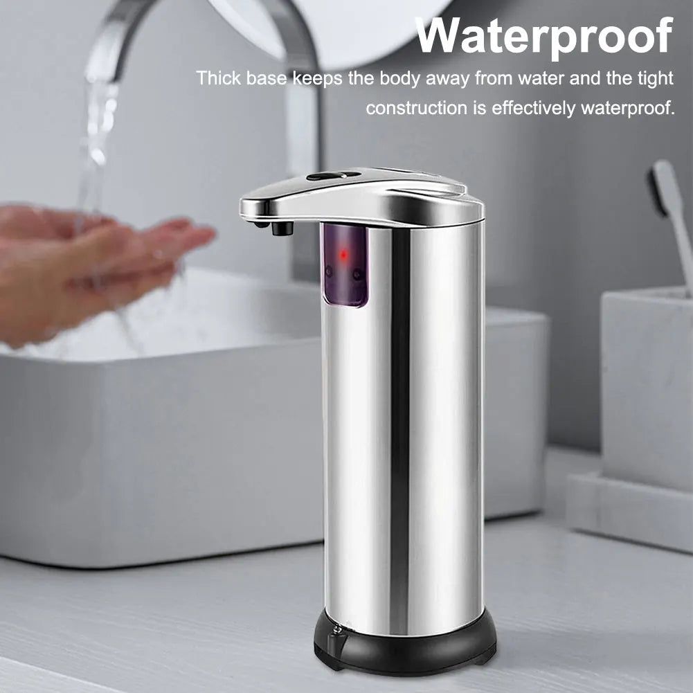 Automatic Soap Dispenser Touchless Liquid Hand Soap Dispenser Dish Soap Dispenser Electric Soap Dispenser for Kitchen Bathroom
