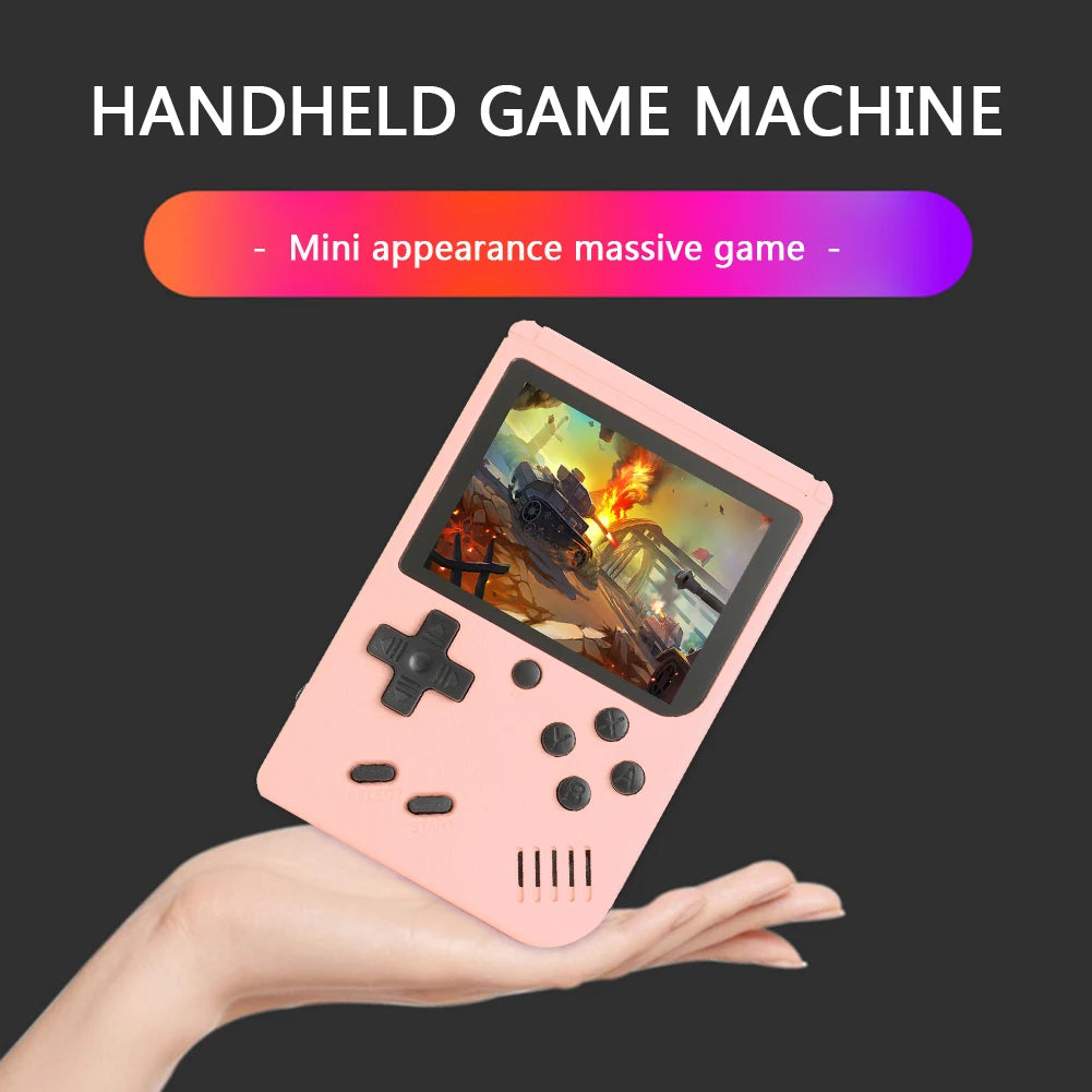 Retro Handheld Video Game Console 3.5inch TFT Screen Built-in 500 Game Nostalgic Games Console 1020mAh for Kids and Adult.