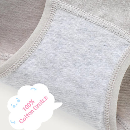 Women's Cotton High Waisted Underwear 5-Pack - Tummy Control Shapewear, Anti Bacterial, Breathable, Seamless Comfort.