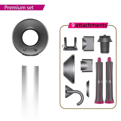 High Speed Bladeless Hair Dryer Negative Ion Fast Drying Home Powerful Hair Dryer Styling Tools 1600W High Speed Hair Dryer.