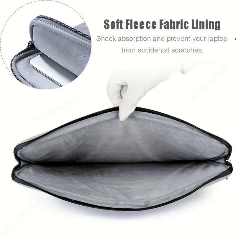 11 13 14 15 Inch Laptop PU Leather Protective Tablet Bag Computer Pouch Case Storage Bags Slim Laptop Sleeve for Macbook Perfect.