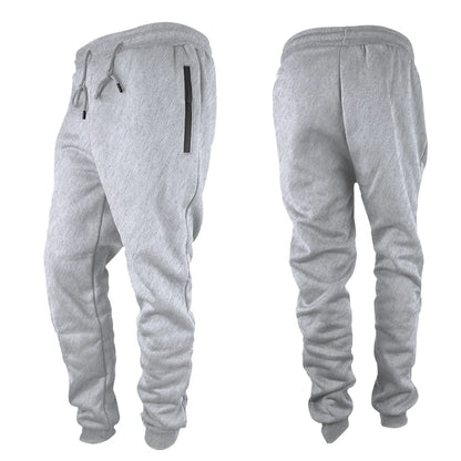 Men's Sweatpants with Zipper Pockets Tapered Joggers for Men Athletic Pants for Workout, Jogging, Running.
