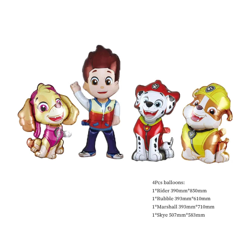 Paw Patrol Rosa Geburtstag Skye Thema Party Dekorationen Geschirr Set Pappteller Tassen Servietten Für Kind Party Liefert Spielzeug Geschenke