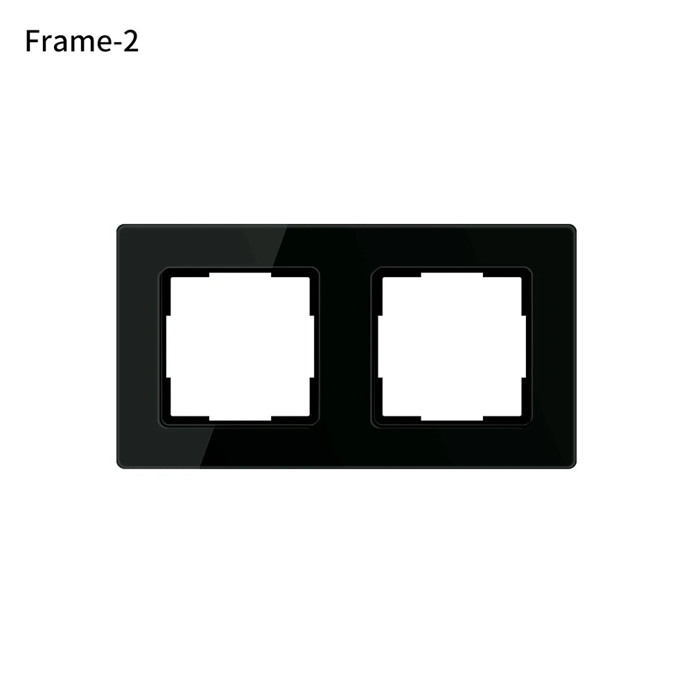 AVATTO Tuya WiFi Smart Lichtschalter/Vorhangschalter, Multi-Frame-Kombinationslichter und Vorhangschalter unterstützen Alexa Google Home