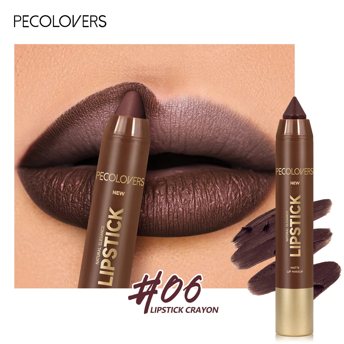 Fine Tip Lip Liner Pen Soft Mist Matte Lip Crayon Sexy Brown Red Lipstick Pencil Lip Contouring Lipliner Outline Tint Cosmetic.