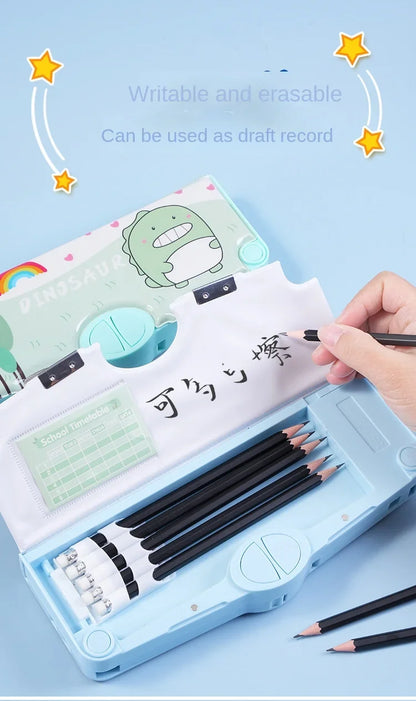 Astronaut multifunktion ale Büro Briefpapier Box Grundschule Schüler große Kapazität Feder mäppchen Cartoon Geschenk 6-teiliges Set