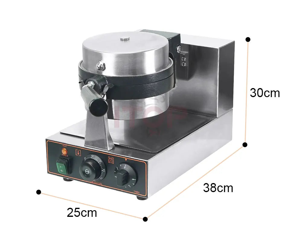 ITOP Gelato Panini Press Machine Commercial Ice Cream Waffle Maker Krapfen Bread Hamburger Filling Machine 10cm 1200W 110V 220V.