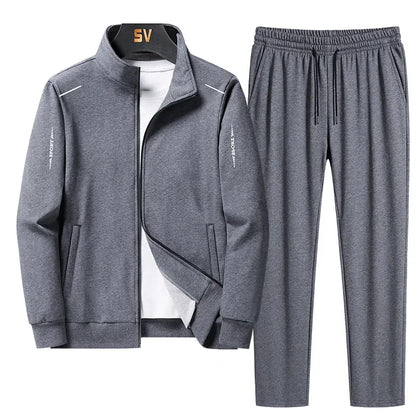 Men's Tracksuit Suit New Arrive Tracksuit Mens Casual Solid Solor Sweatpant Set Unisex Jogging Suit MEN Plus Size 6XL 7XL 8XL.