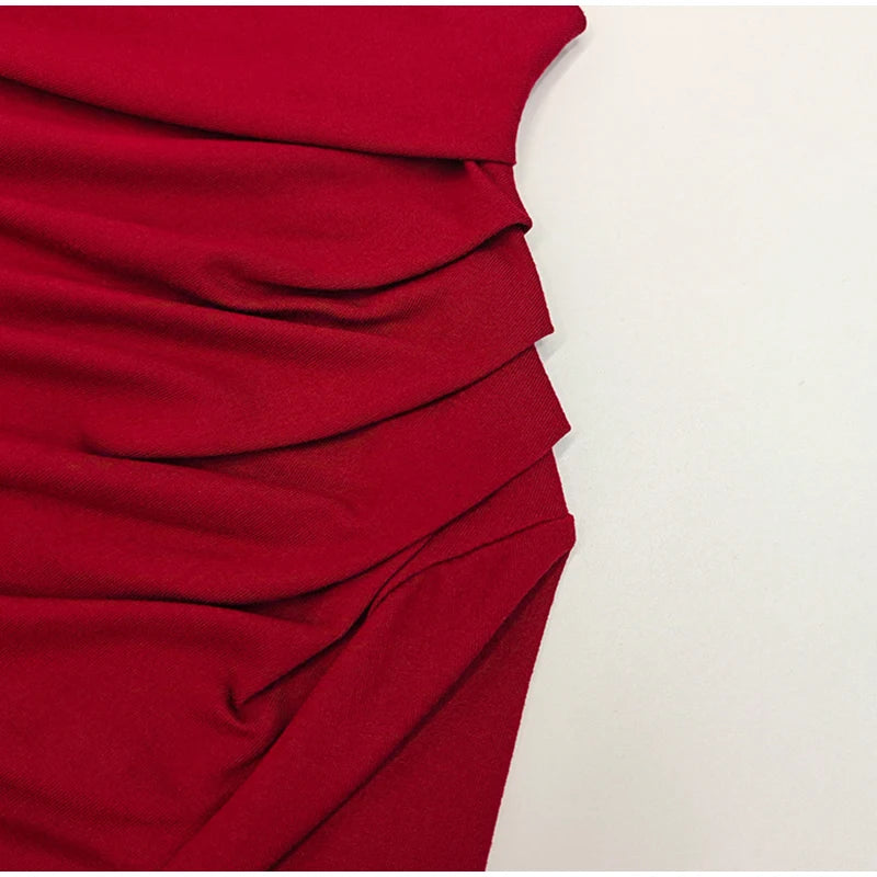 Women Tees Sexy Turtleneck Long Sleeve Pleated All-match Basic Lady T-shirts 2025 Spring Autumn Fashion Chic Female Streetwears.