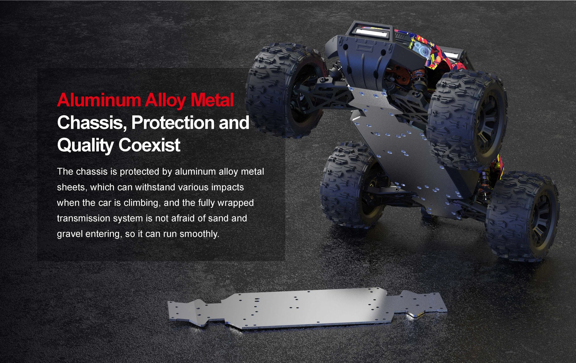 Teeggi 1/14 4WD High Speed Rc Off-road Car 100KM/H Brushless motor 3S Remote Control Truck Drift Racing Cars Toys For kid Gifts.