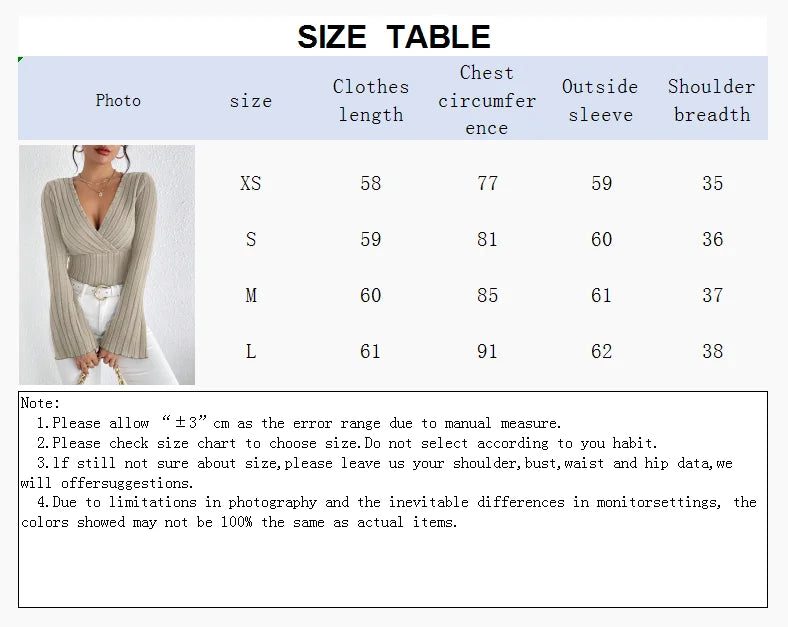 Damen Herbst und Winter, aprikosenfarbener, langärmliger, schmaler, gestreifter T-Shirt-Strickpullover mit V-Ausschnitt, sexy Strickoberteil