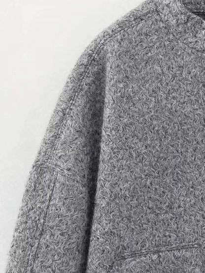 TRAFZR Damenjacken Frühling 2023, elegantes Fleece, Vintage, neue Oberbekleidung, Langarm, Harajuku, Y2k, Streetwear, Bomberjacken.