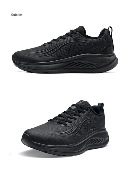 Xtep Running Shoes For Men 2024 Winter Stability Cushioning Lace Up Sports Shoes Keep Warm Jogging Soft Sneakers 876419370035.