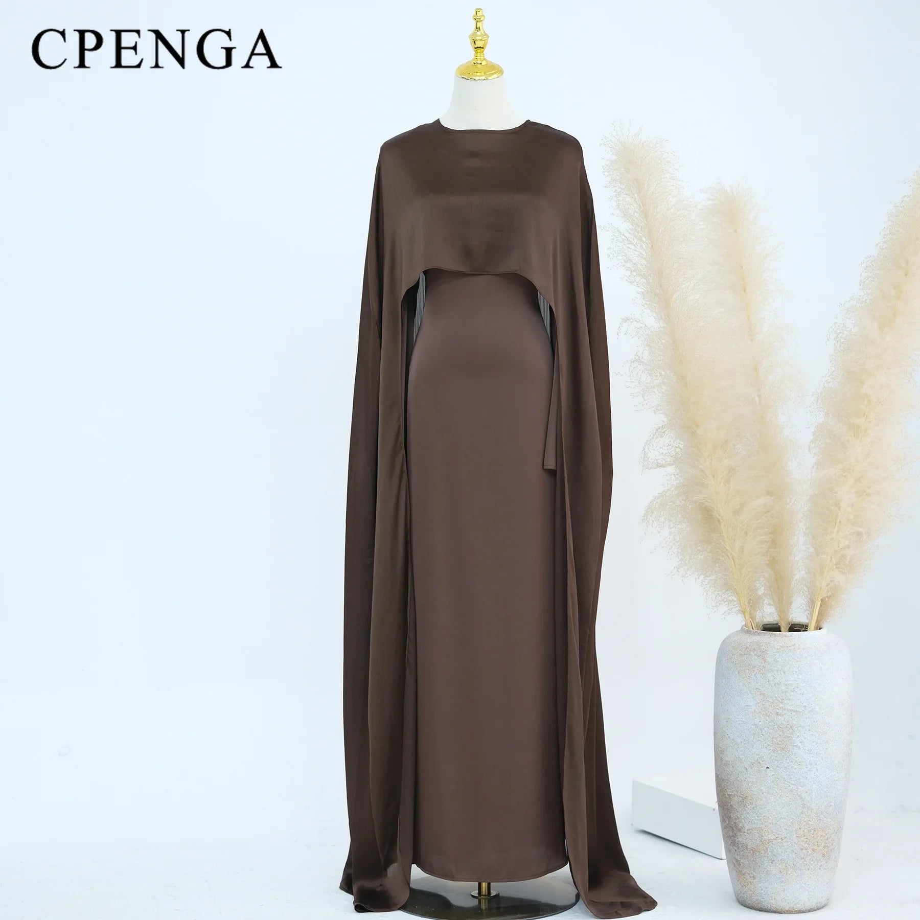 Ramadan 2 Piece Muslim Women Set Dubai Modest Abaya Islam Abayas Femme Elegant Arabic Clothing Fashion Turkey Solid Outfit 2025.