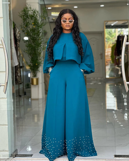 2 Piece Women Sets 2025 New Arrival Spring Summer Matching Sets Solid Color Two Pieces Sets Top And Pants Suits Outfits Clothing.