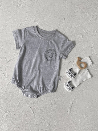 0-2Y Sommer Baby Body Niedlichen Cartoon Gedruckt Einteiliges für Kleinkinder Mädchen und Jungen Baby Kleidung Kleinkind Kurzarm Overall