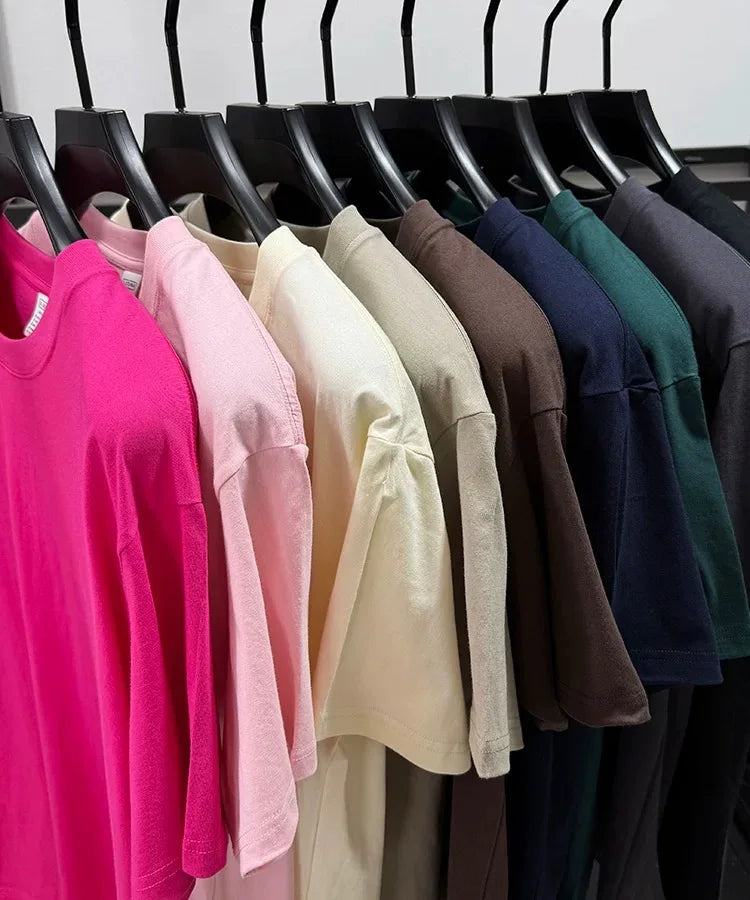 Light luxury 100% cotton men's T-shirt short sleeve round neck skin friendly comfort fashion brand cartoon bear embroidered top.