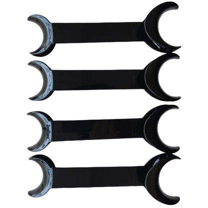 4Pcs Dental Mouth Opener T-Shape Orthodontic Lip Cheek Retractors Double Head Mouth Spreader Oral Clean Tool.