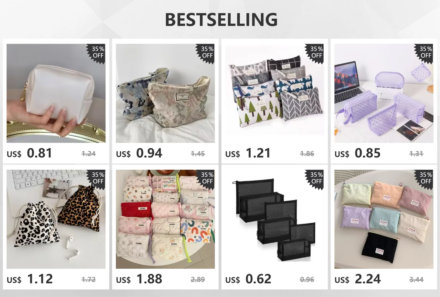 Makeup Brush Travel Case Cosmetic Toiletry Bag Organizer for Men Women Beauty Tools Zipper Mesh Pouch Wash Storage Accessories.