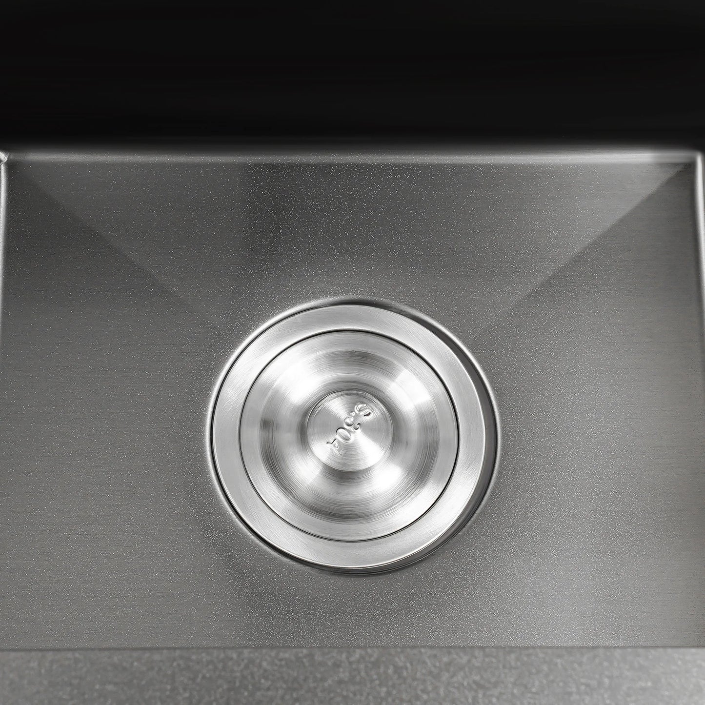 Verstecktes Küchenspüle, schwarz eingebettetes Arbeitsplattenwaschbecken, unsichtbares Waschbecken für die Küche, Bar, platzsparendes, verstecktes Badezimmerwaschbecken für Küchen