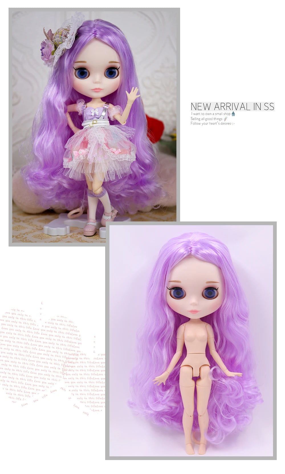 ICY DBS blyth doll 1/6 bjd toy joint body white skin shiny & matte face 30cm on sale special price toy gift anime doll.