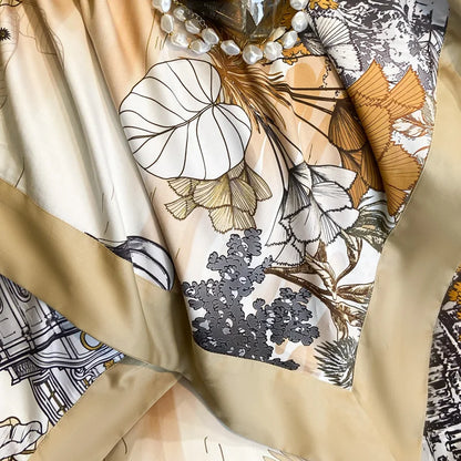 Floral Print 600TC Egyptian Cotton Bedding Queen King Comforter Cover Soft Duvet Cover Set Flat/Fitted Bed Sheet Pillowcases.