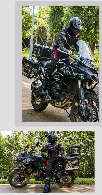 HEROBIKER Waterproof Motorcycle Jacket Man Racing Jacket Wearable Motorcycle Pants Moto Clothing With EVA Protection