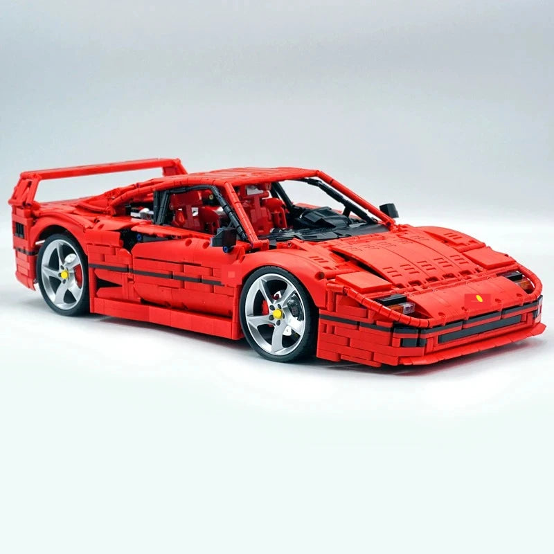 4026PCS Technical LOX Edition F40  Assembly MOC 140629 Building Block Car Supercar Model Adult High Difficulty Racing Toys.