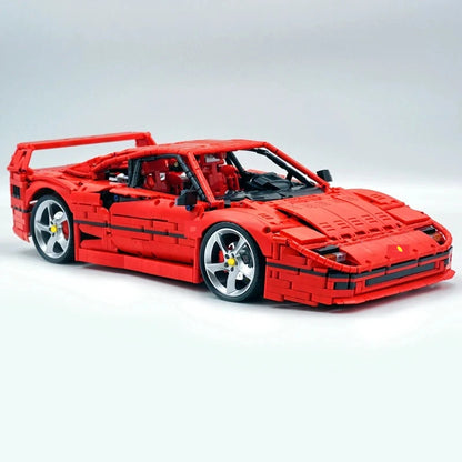 4026PCS Technical LOX Edition F40  Assembly MOC 140629 Building Block Car Supercar Model Adult High Difficulty Racing Toys.