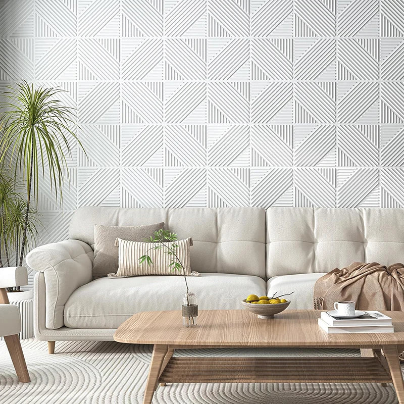 12 Pcs  3D Wall Panel 30x30cm Indoor Wall Decoration Bedroom Living Room background Hotel Office Mural Wall Panel DIY Home Decor