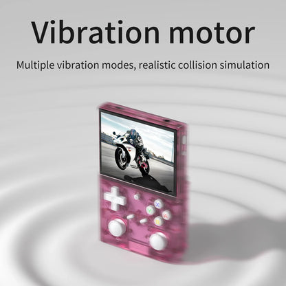 G350 Retro Game Video Player 3.5'' IPS Screen Linux System 3200mAh Dual Joystick 640x480 Portable Handheld Game Console Gift.