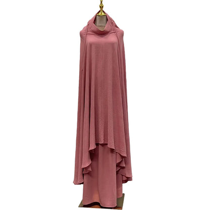 Ramadan Khimar Abaya Saudi Arabia Turkey Islam Muslim Hijab Dress Robe Femme Musulmane Prayer Clothes Abayas For Women Kebaya.