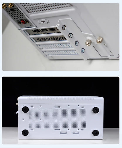 Power Train P60 Desktop MATX Case Handheld Portable Mesh Version PC Small Chassis Supports 350mm Graphics Card Type-C Interface.