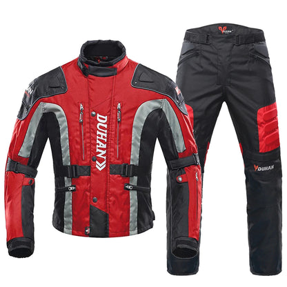 New Winter Motorcycle Jacket Warm Motorcycle Pants Wear-resistant Motorcycle Motocross Jacket Windproof Moto Protector
