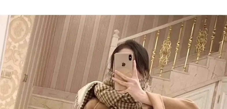 Mode Schwarz Lange Woolen Mantel Mit Gürtel Frauen Lose Revers Mantel Herbst Winter Warme Dame Oberbekleidung High Street.