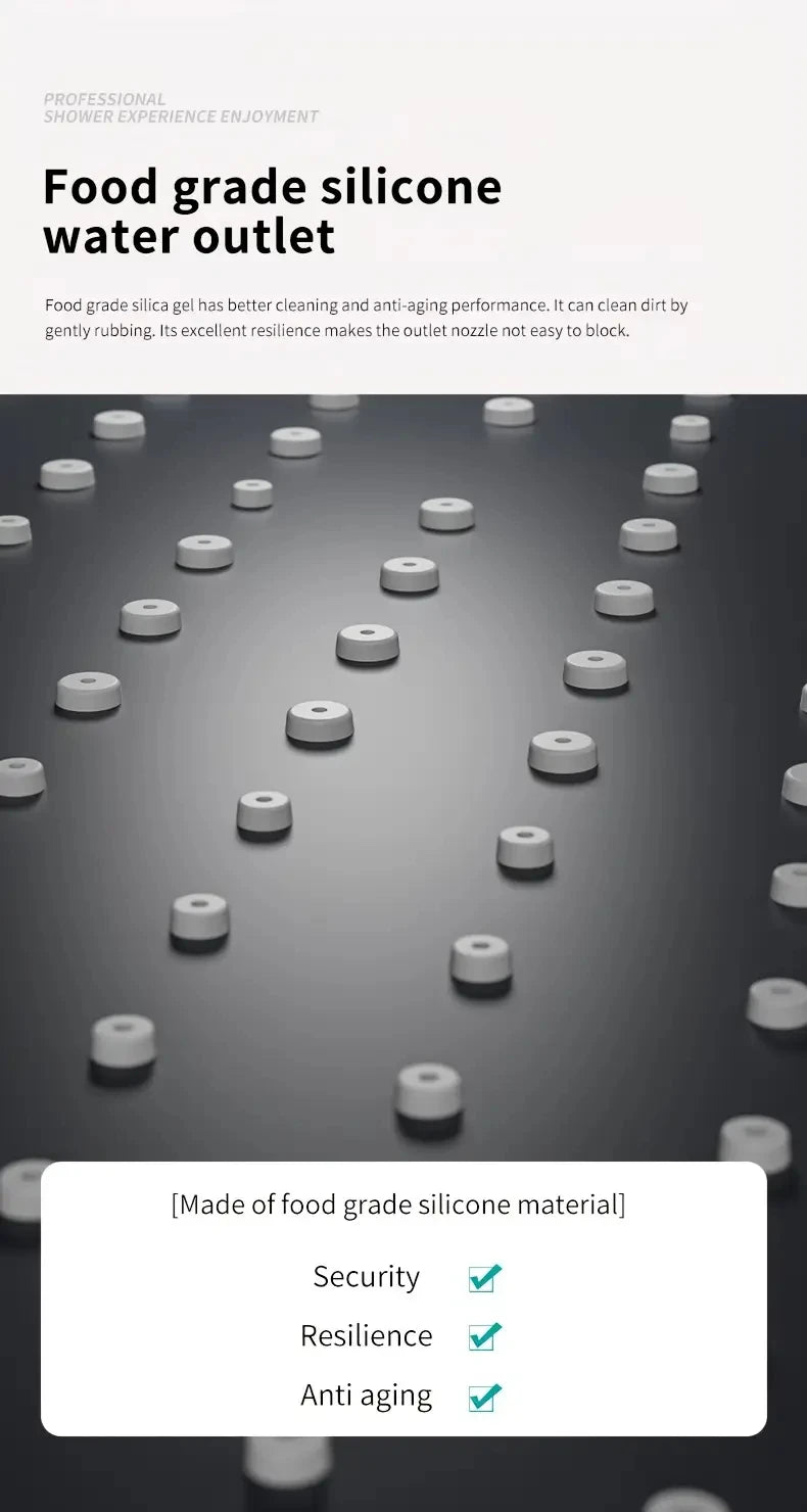 Bathroom Luxury Shower System with Tempered Glass Piano Key Smart Digital Display Thermostat Mixer Shower Faucet Full Set