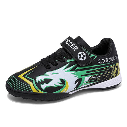 Childrens Football Shoes Summer New Outdoor Grass Professional Competition Training Sports Anti Slip Soccer Shoes for Kids.