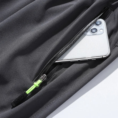 5XL High Stretch Outdoor Sport Hiking Pants Men Zipper Pockets Trousers Men Summer Thin Quick Dry Men's Pants Trekking Fishing.