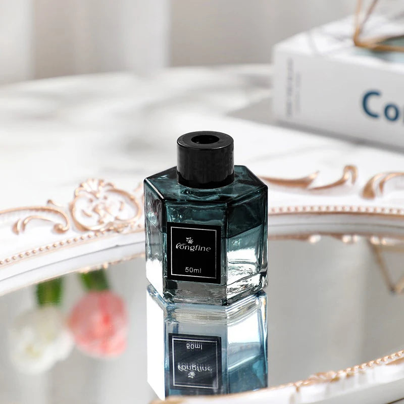 50ml Natural Essential Oils Air Freshener Romantic Aromatherapy Kits Gift Box Lavender Bergamot For Diffuser Home Bedroom Office.