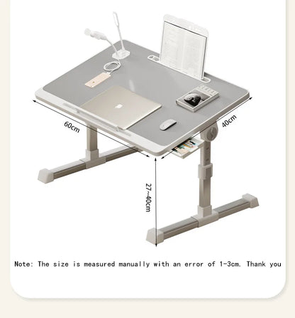 Ai Mu Xianshen Computertisch, Bettplatte, zusammenklappbar, einfach, für Zuhause, Schlafzimmer, Sitzboden, Erkerfenster, Laptop, Büro, kleines Schreibtischbrett