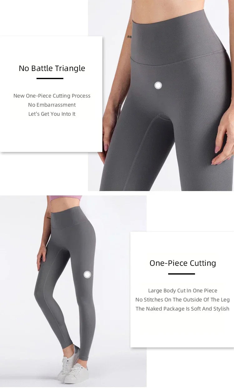 High Waist Naked Feeling Leggings Women Fitness Running Yoga Leggings Pants Energy Gym Tight Leggings Casual Workout Leggings.