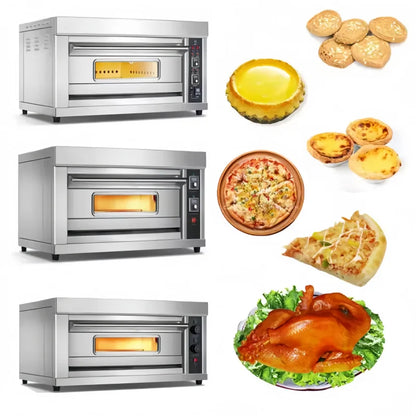 High Quality Professional 1 Deck Gas/Electric Oven Commercial Industrial Baking Bread Oven.
