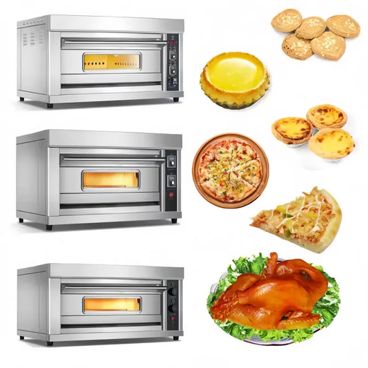 High Quality Professional 1 Deck Gas/Electric Oven Commercial Industrial Baking Bread Oven.