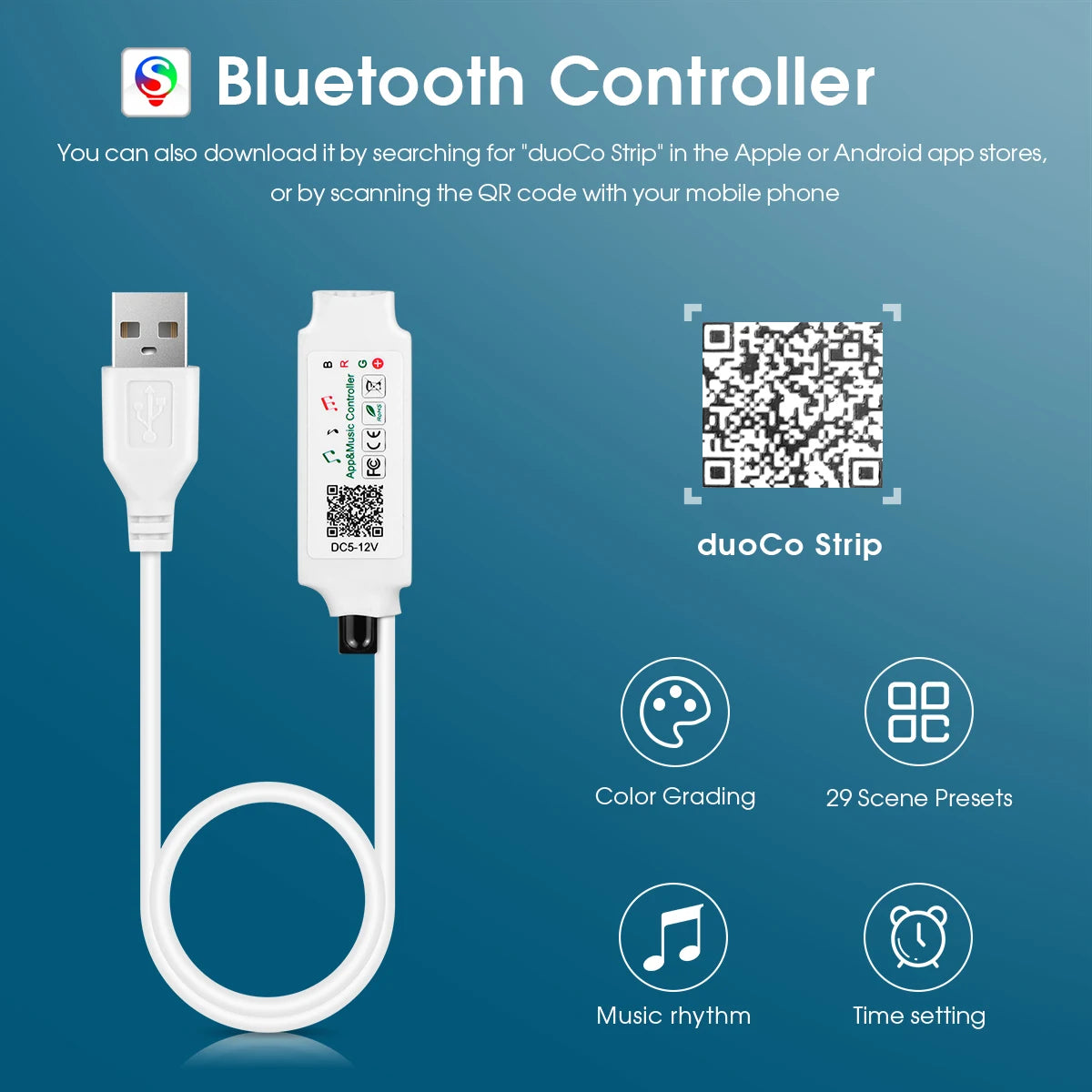 1M 2M 3M 5M RGB Neon LED Strip Light Bluetooth/IR Remote Control 5V Smart USB Silica Gel Tube LED Neon Light Room Decor Lamp.