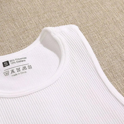 Yoga Weste Frauen Gym Sport Schwarz Weiß Crop Tops Nahtlose Streetwear Rippe Stricken Workout Atmungsaktive Tank Top Weibliche Ohne Pads.