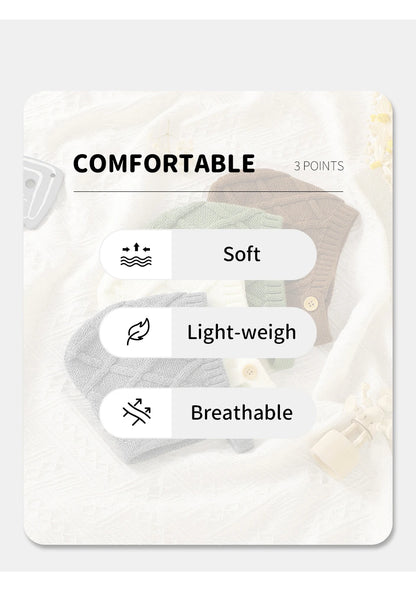 White Baby Girl Rompers Clothes Winter Long Sleeve Knitted Newborn Infant Boy Jumpsuits Hats Outfits Sets 0-18m Toddler Playsuit