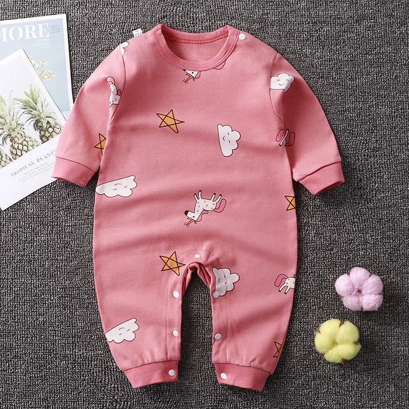 Kinder Overall Babykleidung Strampler Neugeborenen Body Babykleidung Junge Mädchen Artikel Baumwolle Kleinkind Nachtwäsche Einteiliges Outfit.