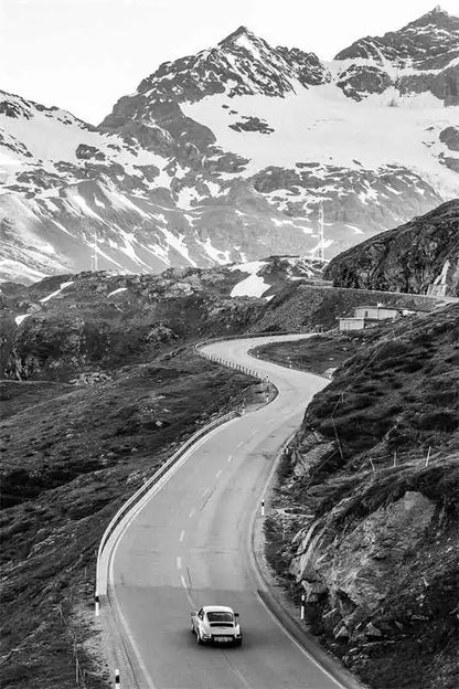 Black and White Store Poster Wall Art Canvas Print Luxury Fashion Super Car Picture for Living Room Home Nordic Decor Posters.