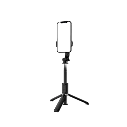 Q02 Foldable Tripod Selfie Stick Wireless Bluetooth Live Stand Holder Stabilizer for Huawei Xiaomi iPhone Cell Phone