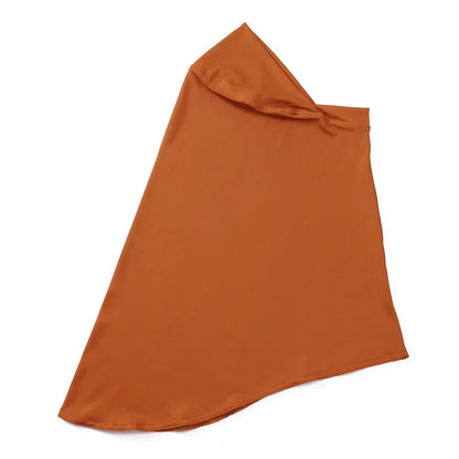 Soft Solid Modal Jersey Hijab Instant Hijab Scarf For Muslim Woman Hijabs Ladies Casual Wraps Islamic Headscarf Turban 68*68cm